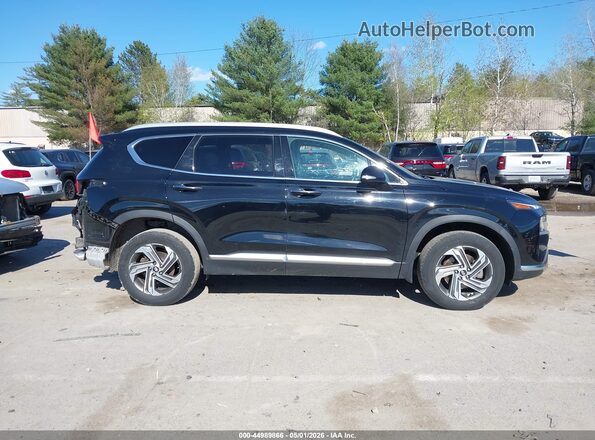5NMS3DAJXNH406874 2022 HYUNDAI SANTA FE Black Rear interior view