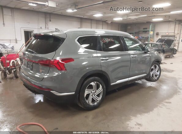 5NMS3DAJXNH460191 2022 HYUNDAI SANTA FE Gray Trasero derecho