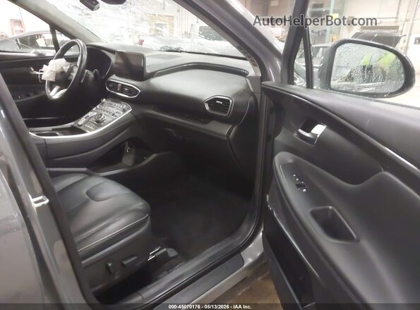 5NMS3DAJXNH460191 2022 HYUNDAI SANTA FE Gray Vista interior delantera