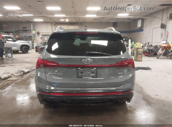 5NMS3DAJXNH460191 2022 HYUNDAI SANTA FE Gray 