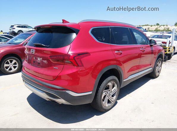 5NMS3DAJXPH527746 2023 HYUNDAI SANTA FE Red Rear right