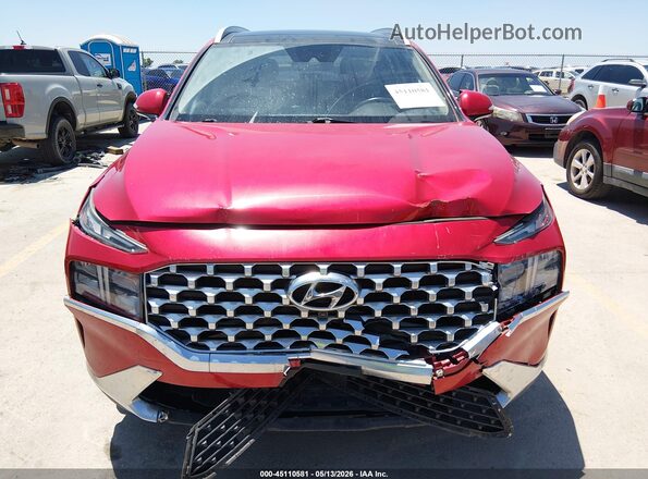 5NMS3DAJXPH527746 2023 HYUNDAI SANTA FE Red Front view
