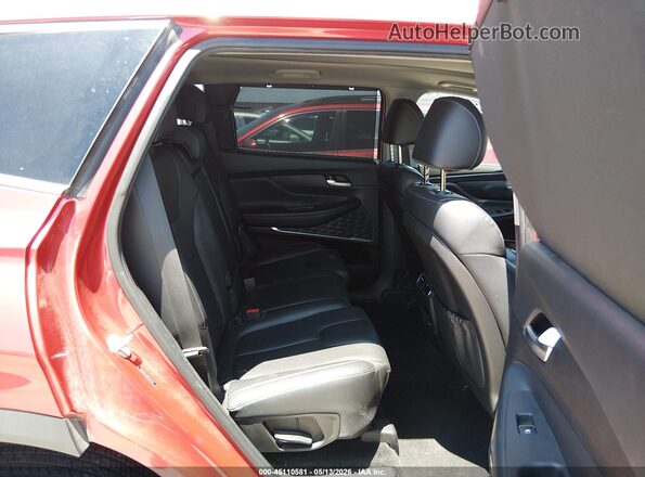 5NMS3DAJXPH527746 2023 HYUNDAI SANTA FE Red VIN sticker view