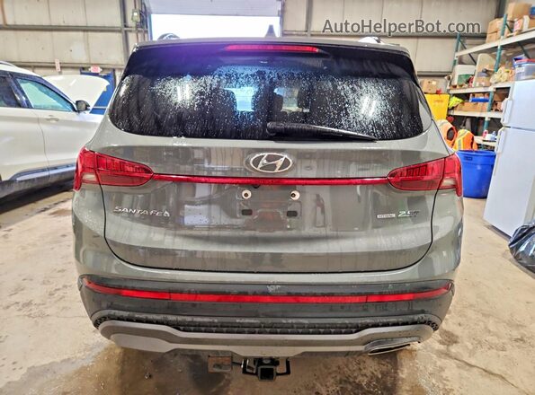 5NMS3DAL9NH441956 2022 HYUNDAI SANTA Gray Հետևի տեսք