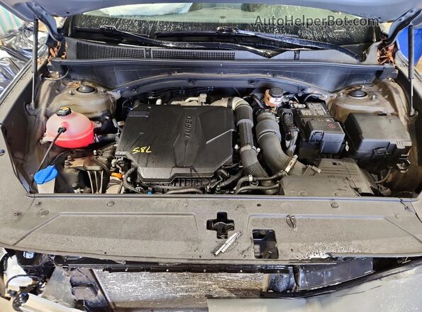5NMS3DAL9NH441956 2022 HYUNDAI SANTA Gray Շարժիչի բաժամունքի տեսք