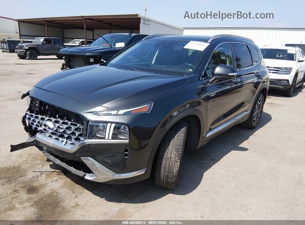 5NMS44AL1MH319099 2021 HYUNDAI SANTA FE Gray 