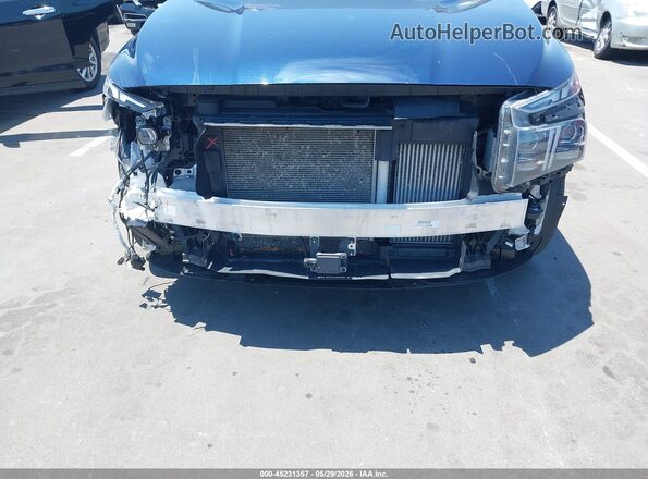 5NMS44AL1MH332063 2021 HYUNDAI SANTA FE Blue Вид спереду