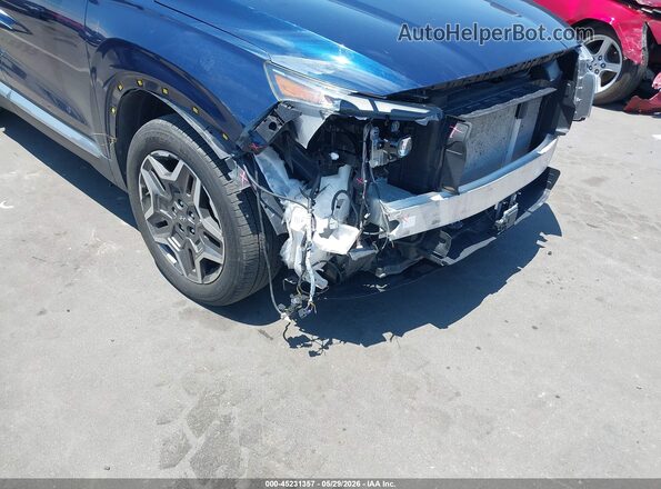 5NMS44AL1MH332063 2021 HYUNDAI SANTA FE Blue 
