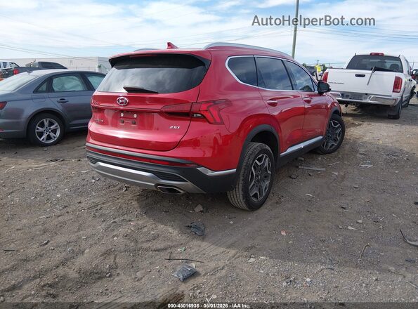 5NMS44AL2MH322268 2021 HYUNDAI SANTA FE Красный 