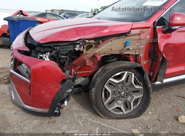 5NMS44AL2MH322268 2021 HYUNDAI SANTA FE Красный 