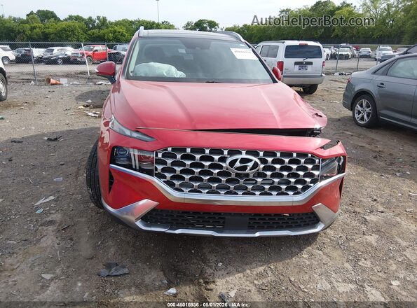 5NMS44AL2MH322268 2021 HYUNDAI SANTA FE Красный 