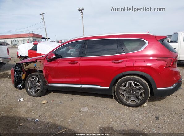 5NMS44AL2MH322268 2021 HYUNDAI SANTA FE Красный 