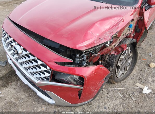 5NMS44AL2MH322268 2021 HYUNDAI SANTA FE Красный 
