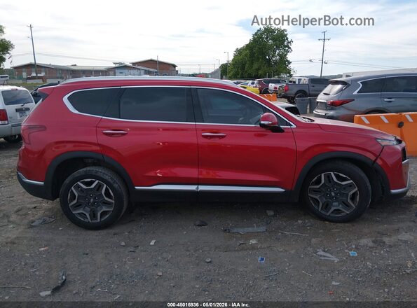 5NMS44AL2MH322268 2021 HYUNDAI SANTA FE Красный 