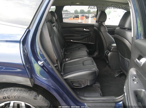 5NMS44AL2NH462418 2022 HYUNDAI SANTA FE Blue Вид наклейки з VIN-кодом