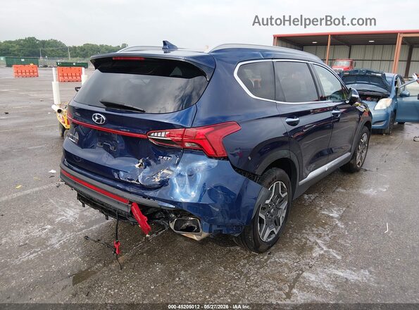 5NMS44AL2NH462418 2022 HYUNDAI SANTA FE Blue 