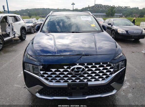 5NMS44AL2NH462418 2022 HYUNDAI SANTA FE Blue 