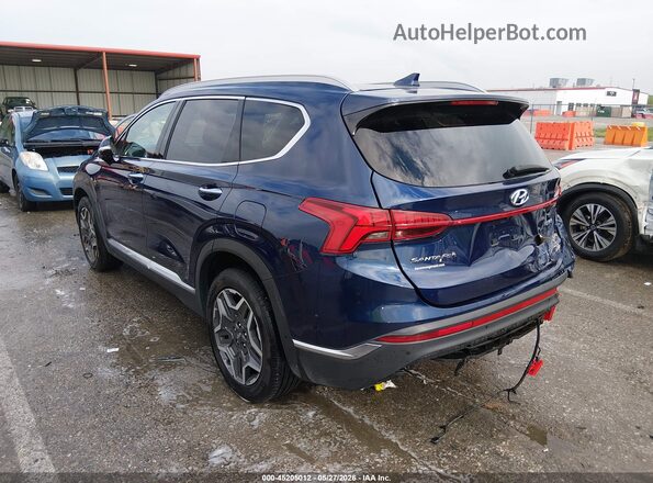 5NMS44AL2NH462418 2022 HYUNDAI SANTA FE Blue 