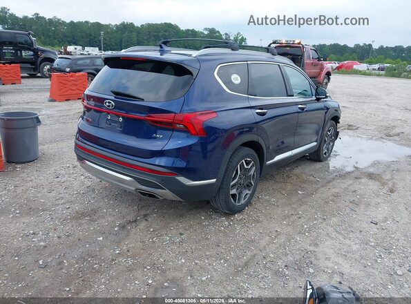 5NMS44AL2PH597031 2023 HYUNDAI SANTA FE Blue Rear right