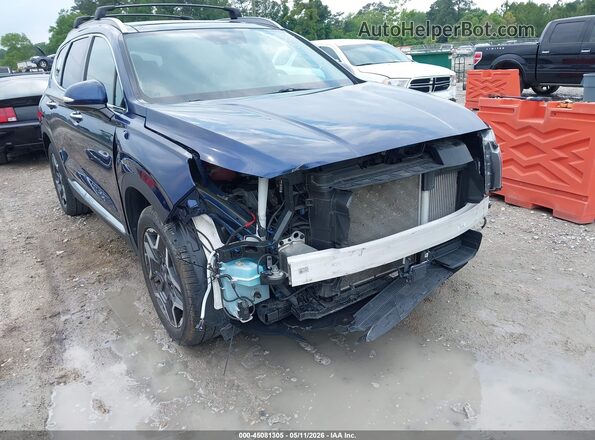 5NMS44AL2PH597031 2023 HYUNDAI SANTA FE Blue Front view