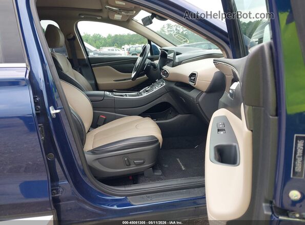 5NMS44AL2PH597031 2023 HYUNDAI SANTA FE Blue Front interior view