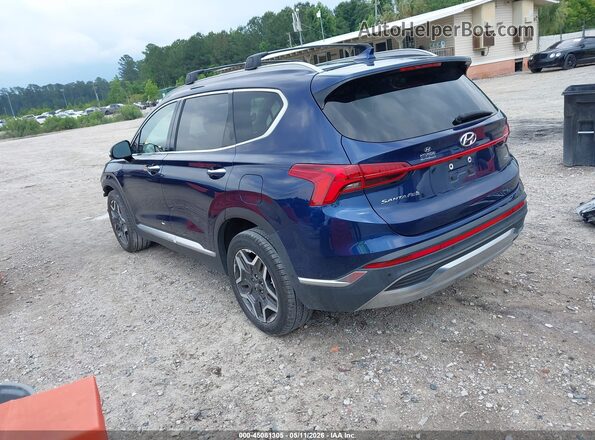 5NMS44AL2PH597031 2023 HYUNDAI SANTA FE Blue Rear left