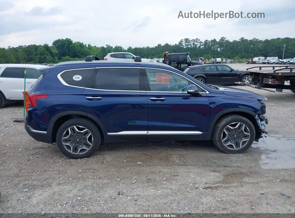 5NMS44AL2PH597031 2023 HYUNDAI SANTA FE Blue 360 interior view