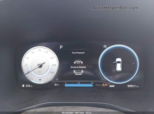 5NMS44AL4PH628991 2023 HYUNDAI SANTA FE White უკანა სავარძლების ხედი