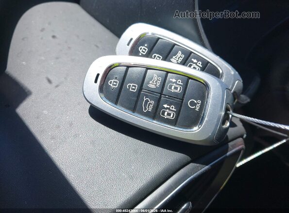 5NMS44AL4PH628991 2023 HYUNDAI SANTA FE White წინა პანელის ხედი