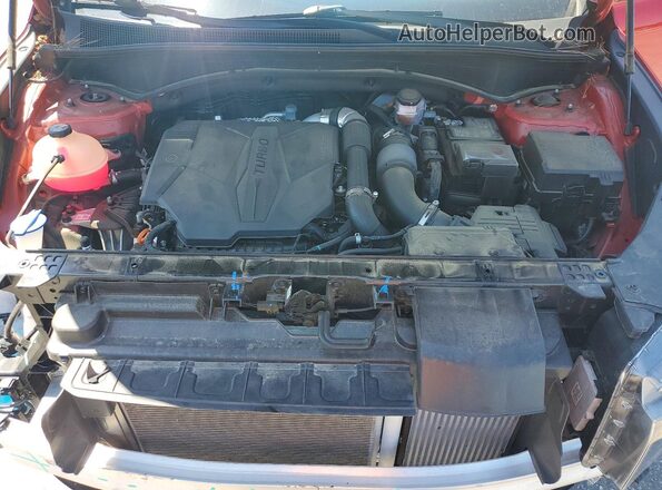5NMS44AL6PH552044 2023 HYUNDAI SANTA Красный Вид подкапотного пространства