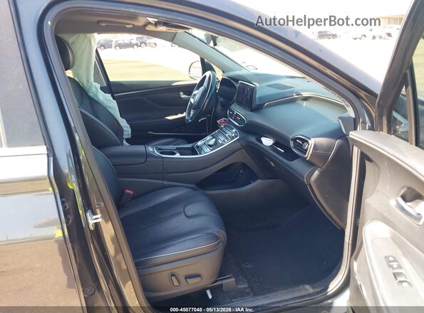 5NMS44AL9NH478700 2022 HYUNDAI SANTA FE Gray Front interior view