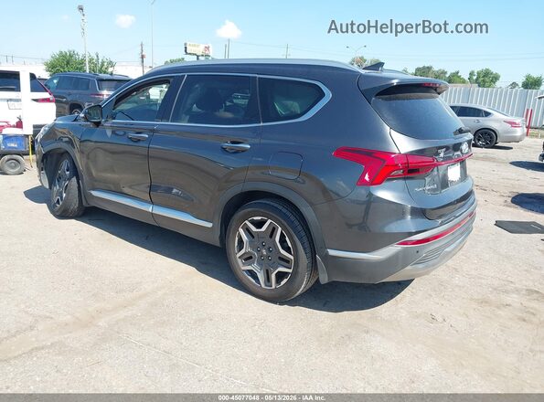 5NMS44AL9NH478700 2022 HYUNDAI SANTA FE Gray Rear left