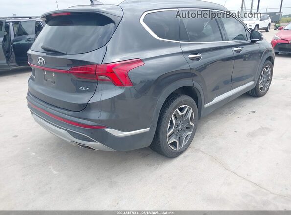5NMS44ALXMH317805 2021 HYUNDAI SANTA FE Gray 