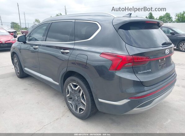 5NMS44ALXMH317805 2021 HYUNDAI SANTA FE Gray 
