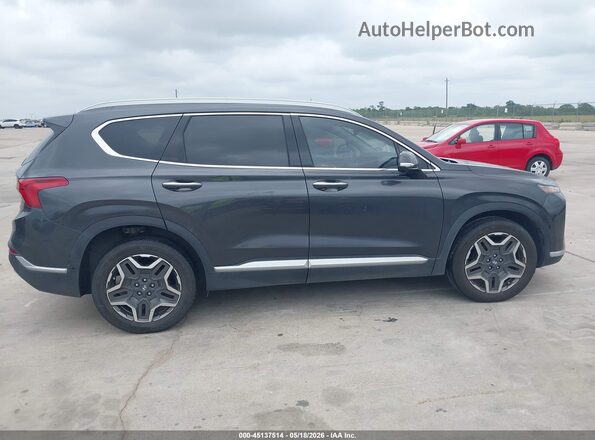 5NMS44ALXMH317805 2021 HYUNDAI SANTA FE Gray 