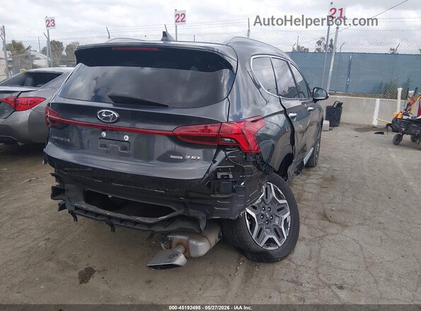 5NMS4DAL0PH609872 2023 HYUNDAI SANTA FE Gray Задня права чверть