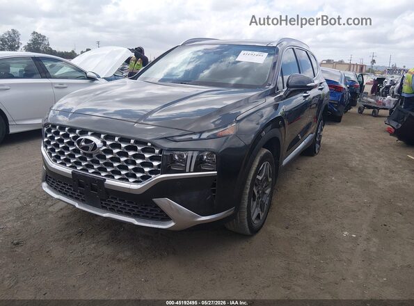 5NMS4DAL0PH609872 2023 HYUNDAI SANTA FE Gray Передня ліва чверть
