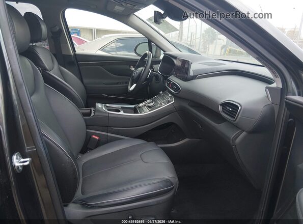 5NMS4DAL0PH609872 2023 HYUNDAI SANTA FE Gray Вид салону спереду