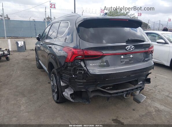 5NMS4DAL0PH609872 2023 HYUNDAI SANTA FE Gray Задня ліва чверть