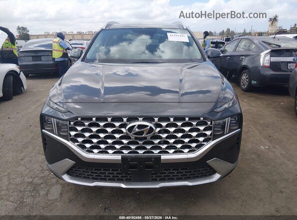 5NMS4DAL0PH609872 2023 HYUNDAI SANTA FE Gray Вид задньої частини салону