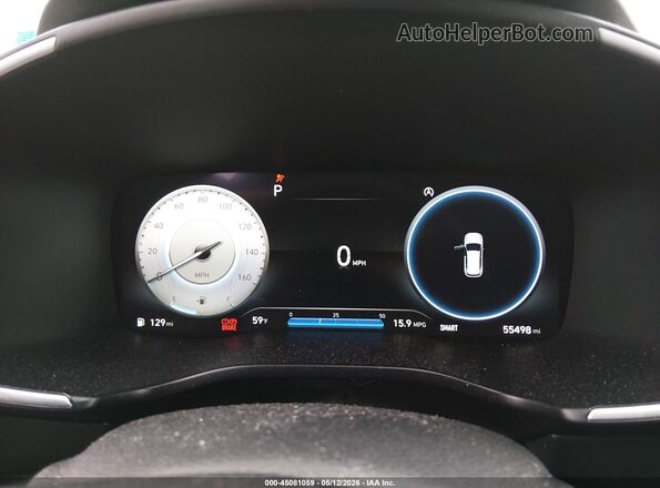 5NMS4DAL1PH485479 2023 HYUNDAI SANTA FE Белый Вид задних сидений