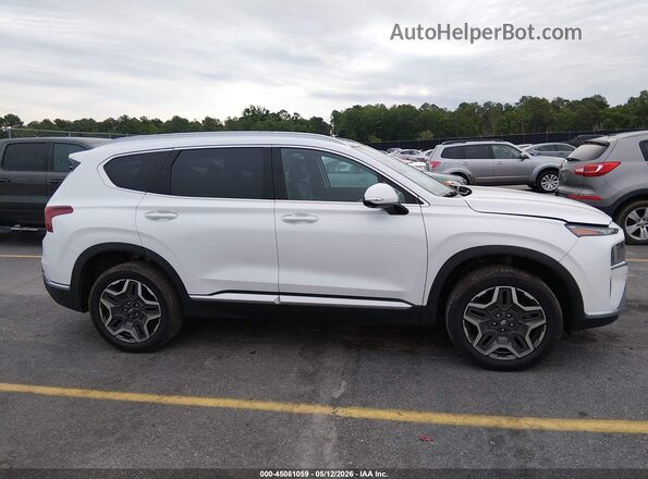 5NMS4DAL1PH485479 2023 HYUNDAI SANTA FE Белый Вид задней части салона