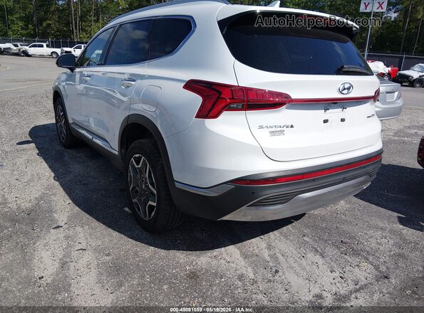 5NMS4DAL1PH485479 2023 HYUNDAI SANTA FE Белый Задняя левая четверть