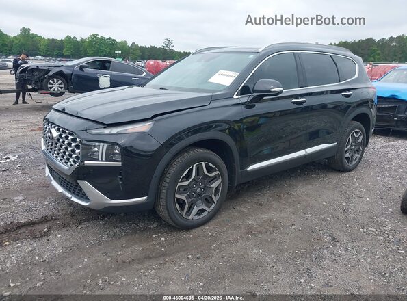 5NMS4DAL3PH616279 2023 HYUNDAI SANTA FE Black Przód lewy
