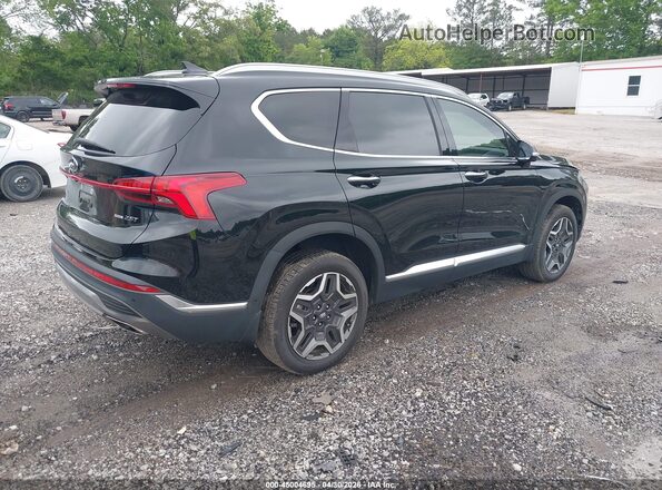 5NMS4DAL3PH616279 2023 HYUNDAI SANTA FE Black Tył prawy