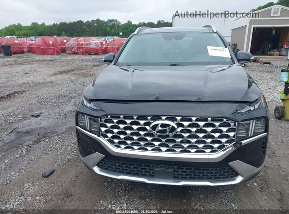 5NMS4DAL3PH616279 2023 HYUNDAI SANTA FE Black Widok zestawu wskaźników