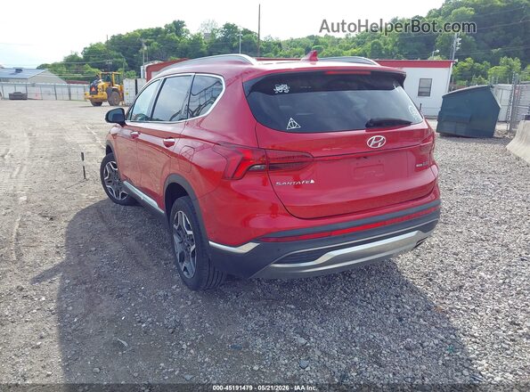 5NMS4DAL6MH331491 2021 HYUNDAI SANTA FE Red 
