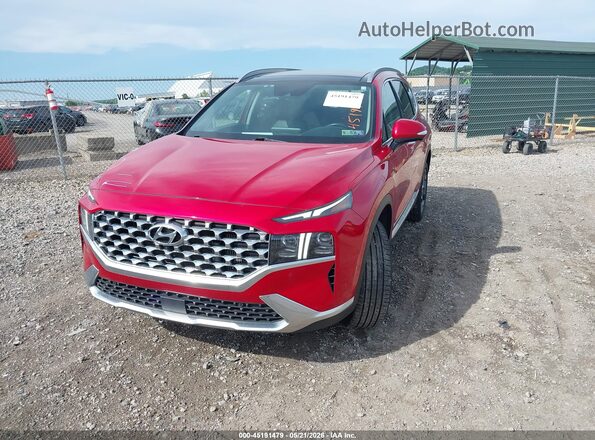 5NMS4DAL6MH331491 2021 HYUNDAI SANTA FE Red 