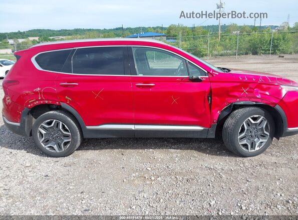 5NMS4DAL6MH331491 2021 HYUNDAI SANTA FE Red 