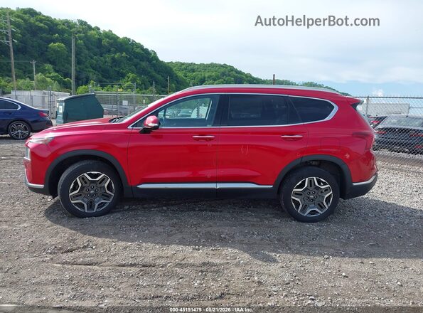 5NMS4DAL6MH331491 2021 HYUNDAI SANTA FE Red 